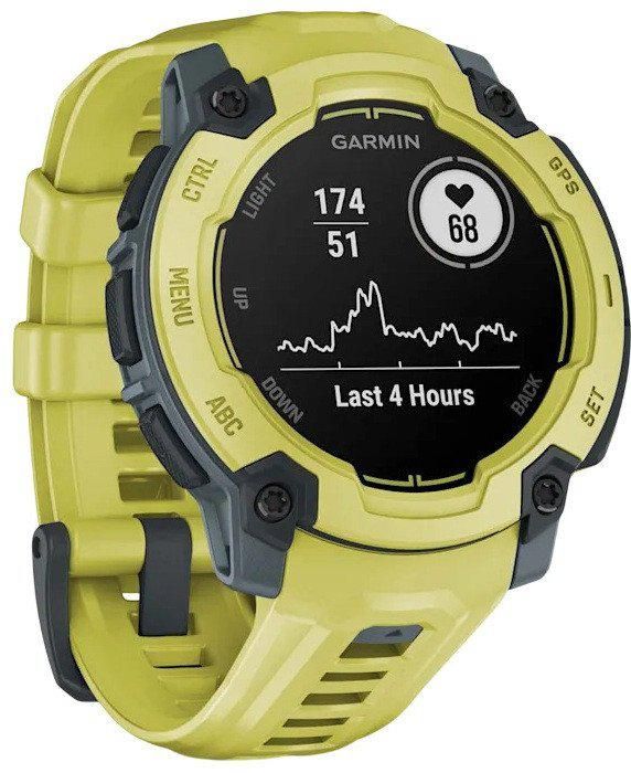 Умные часы Garmin Instinct E 45 мм (электрик лайм)