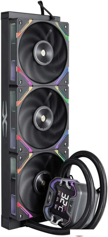 Система жидкостного охлаждения для процессора 1stPlayer X-360E (черный)