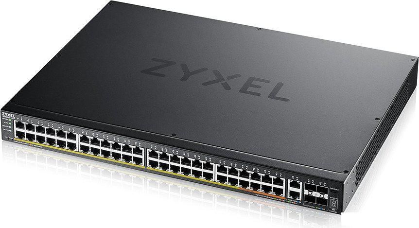 Управляемый коммутатор 3-го уровня Zyxel XGS2220-54FP