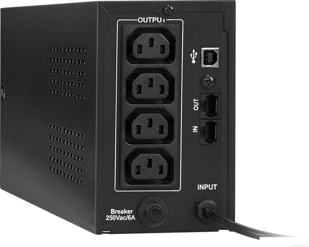 Источник бесперебойного питания ExeGate SpecialPro UNB-650.LED.AVR.C13.RJ.USB
