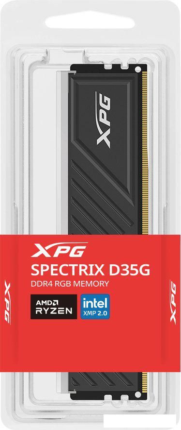 Оперативная память ADATA XPG Spectrix D35G RGB 16ГБ DDR4 3200 МГц AX4U320016G16A-SBKD35G