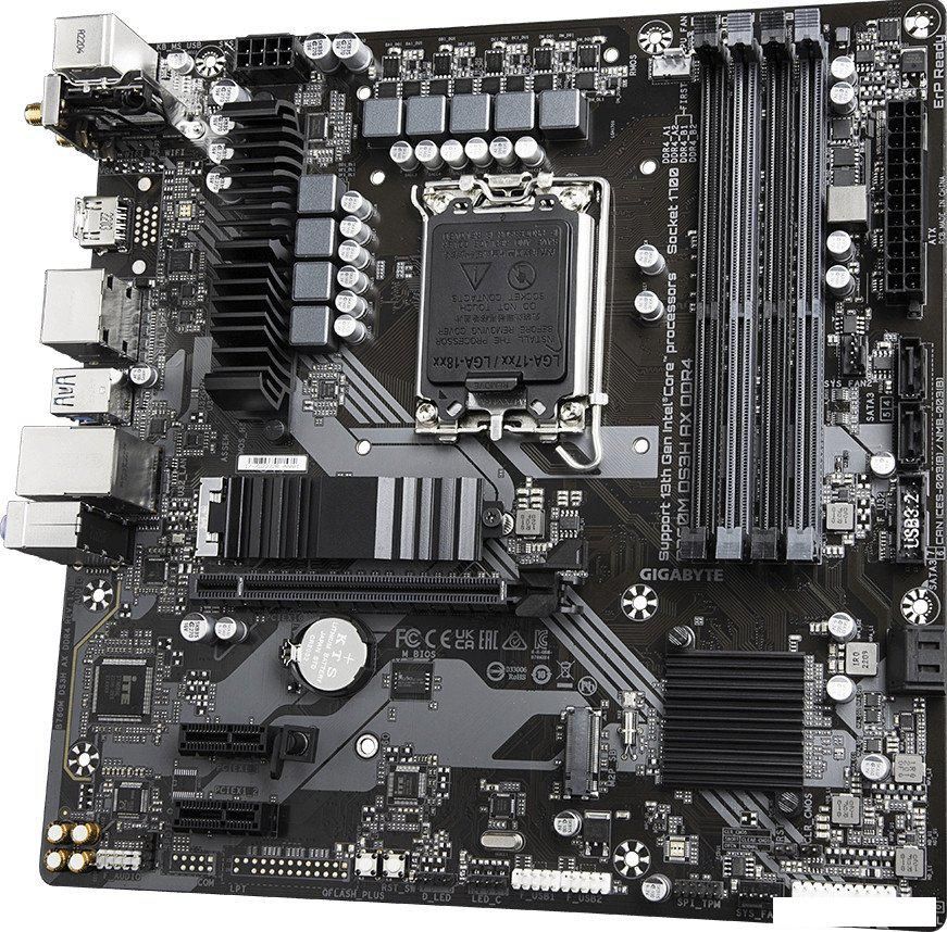 Материнская плата Gigabyte B760M DS3H AX DDR4 (rev. 1.x)