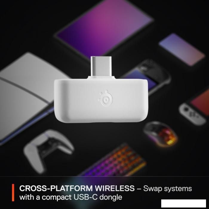 Наушники SteelSeries Arctis Nova 5 Wireless (белый)