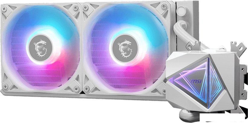 Система жидкостного охлаждения для процессора MSI MAG CoreLiquid I240 (белый)