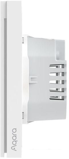 Умный выключатель Aqara Smart Wall Switch H1 одноклавишный без нейтрали (белый)