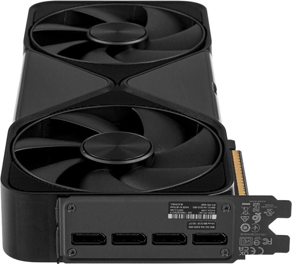 Видеокарта NVIDIA RTX Pro 6000 Blackwell Workstation Founders Edition 96GB GDDR7 900-5G144-2200-000