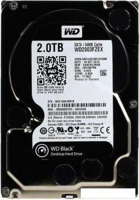 Жесткий диск WD Black 2TB (WD2003FZEX) Жесткий диск WD Black 2TB (WD2003FZEX)