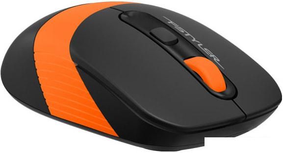 Мышь A4Tech Fstyler FG10S (черный/оранжевый)