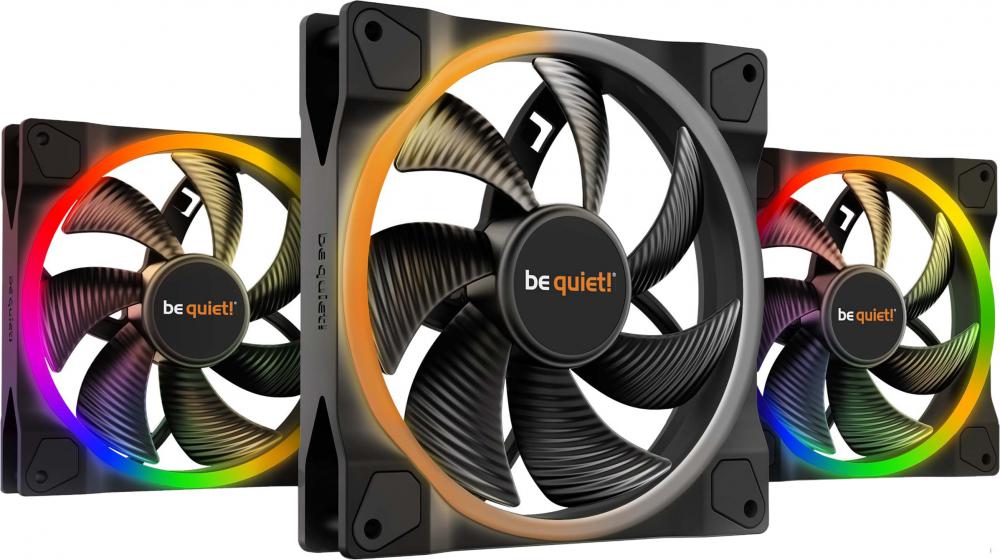 Набор вентиляторов с контроллером be quiet! Light Wings 140mm PWM High-Speed Triple-Pack BL079