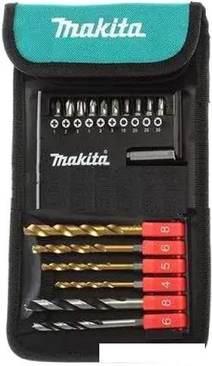 Набор оснастки для электроинструмента Makita D-31762 (17 предметов)