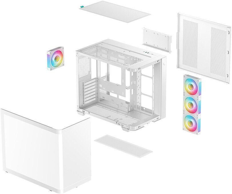 Корпус DeepCool CG530U 4F WH R-CG530U-WHAGA4-G