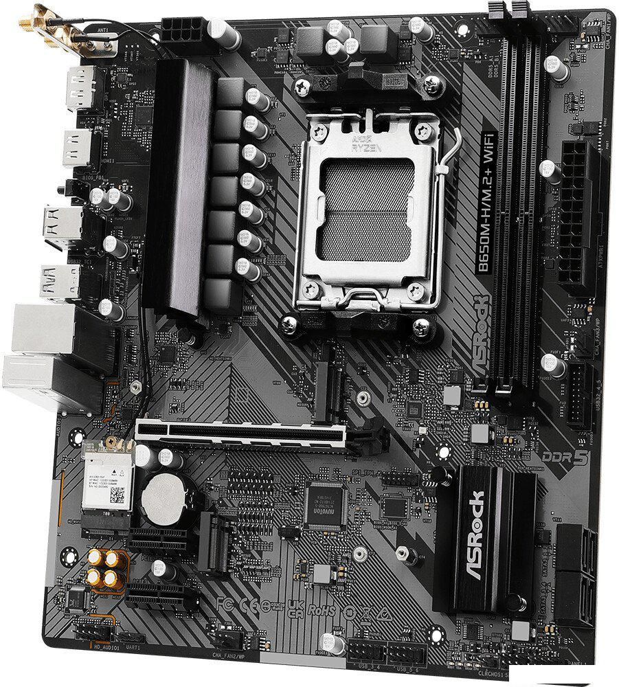 Материнская плата ASRock B650M-H/M.2+ WiFi