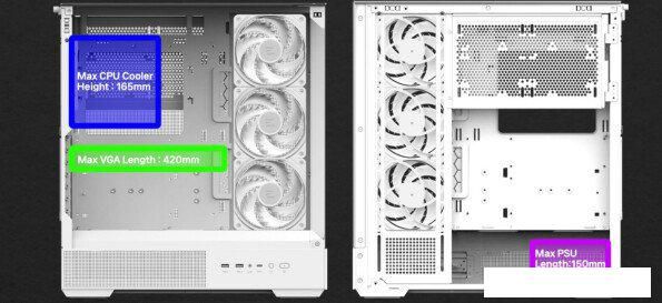 Корпус Zalman P40 Prism Plus (белый)