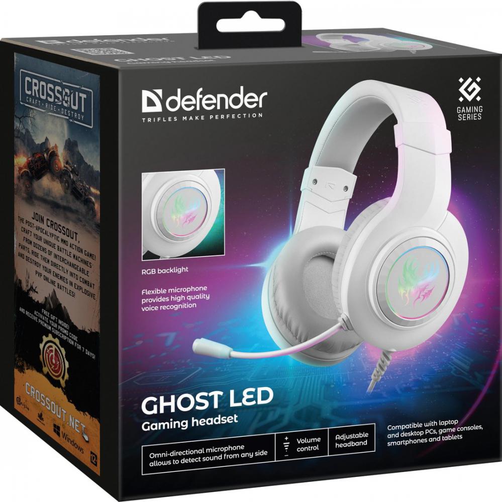 Наушники Defender Ghost LED