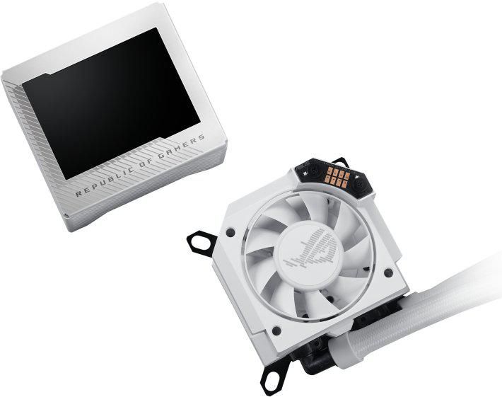 Жидкостное охлаждение для процессора ASUS ROG Ryujin III 240 ARGB White Edition