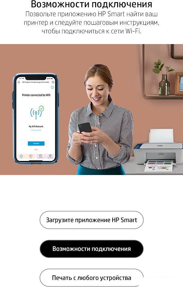 МФУ HP DeskJet Ink Advantage Ultra 4828 25R76A