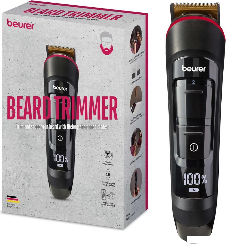 Триммер для бороды и усов Beurer MN4X