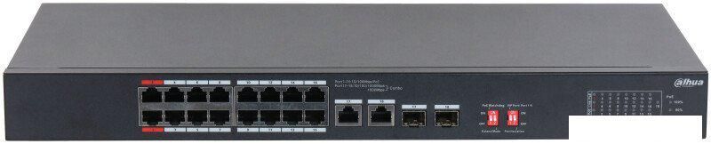 Неуправляемый коммутатор Dahua DH-S3218-16ET-190