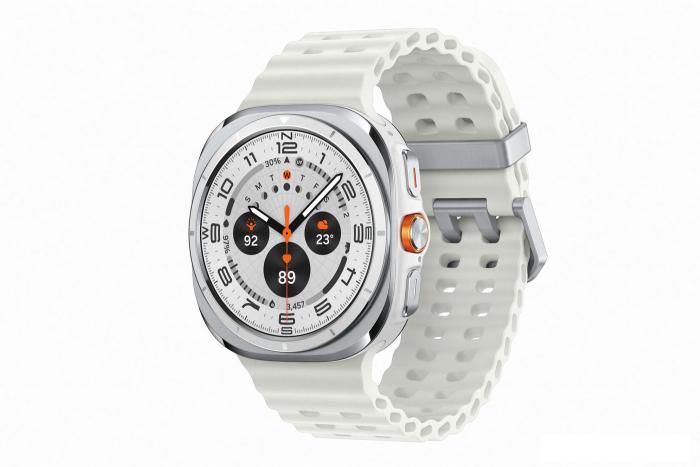 Умные часы Samsung Galaxy Watch Ultra 47 мм LTE (белый титан)