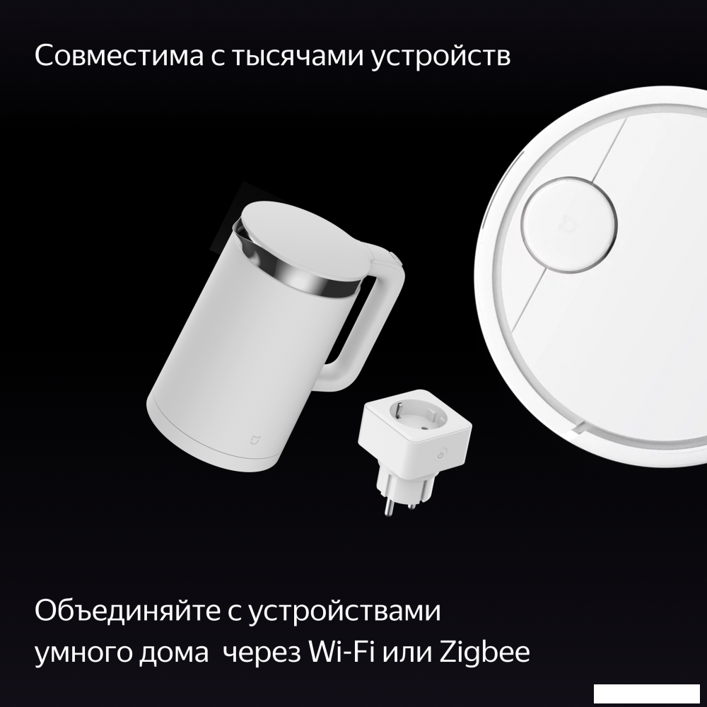 Колонка с умным дисплеем Яндекс Станция Дуо Макс (красный)