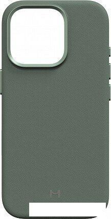 Чехол для телефона Magssory Eco Leather Case Khaki для iPhone 16 Pro CLT028k