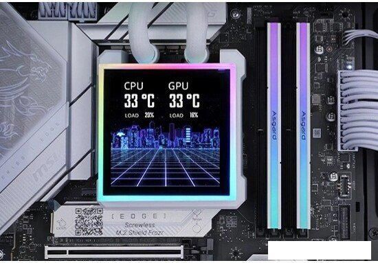 Система жидкостного охлаждения для процессора Lian Li HydroShift II LCD-S 360TL G89.GHS2LCDS36TW.R0