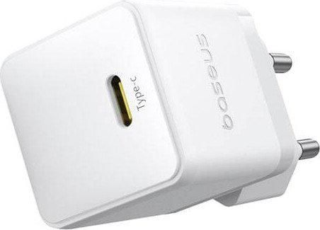 Сетевое зарядное Baseus Palm Fast Charger 1C 20W EU P10111602213-01 (белый)