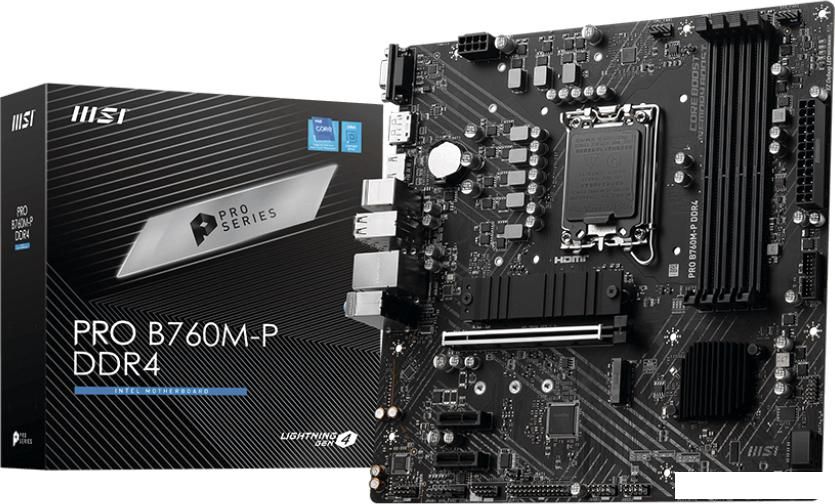 Материнская плата MSI Pro B760M-P DDR4