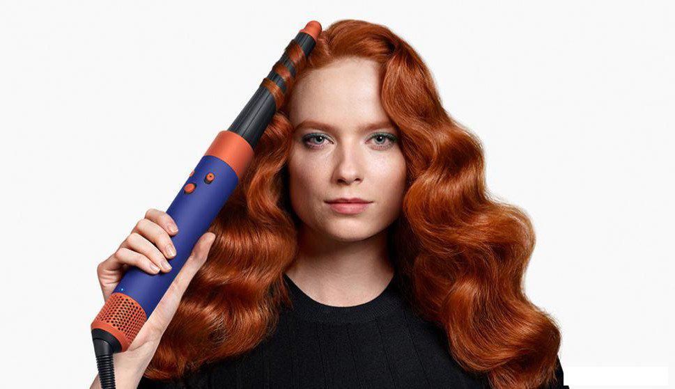 Фен-стайлер Dyson Airwrap Complete Long HS08 i.d. Diffuser (евровилка, синие румяна/топаз)