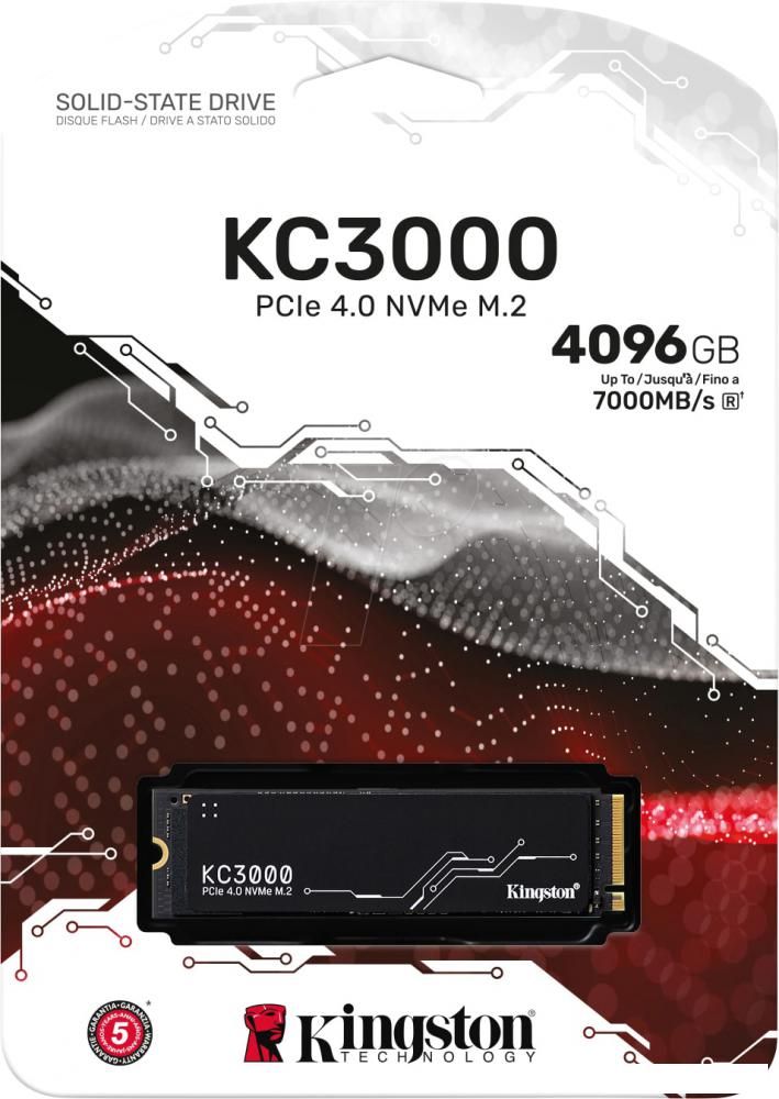 SSD Kingston KC3000 4TB SKC3000D/4096G