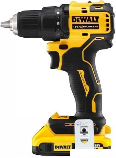 Дрель-шуруповерт DeWalt DCD708D2T-QW (с 2-мя АКБ, кейс)