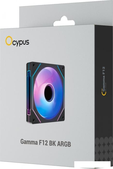 Вентилятор для корпуса Ocypus Gamma F12 BK ARGB