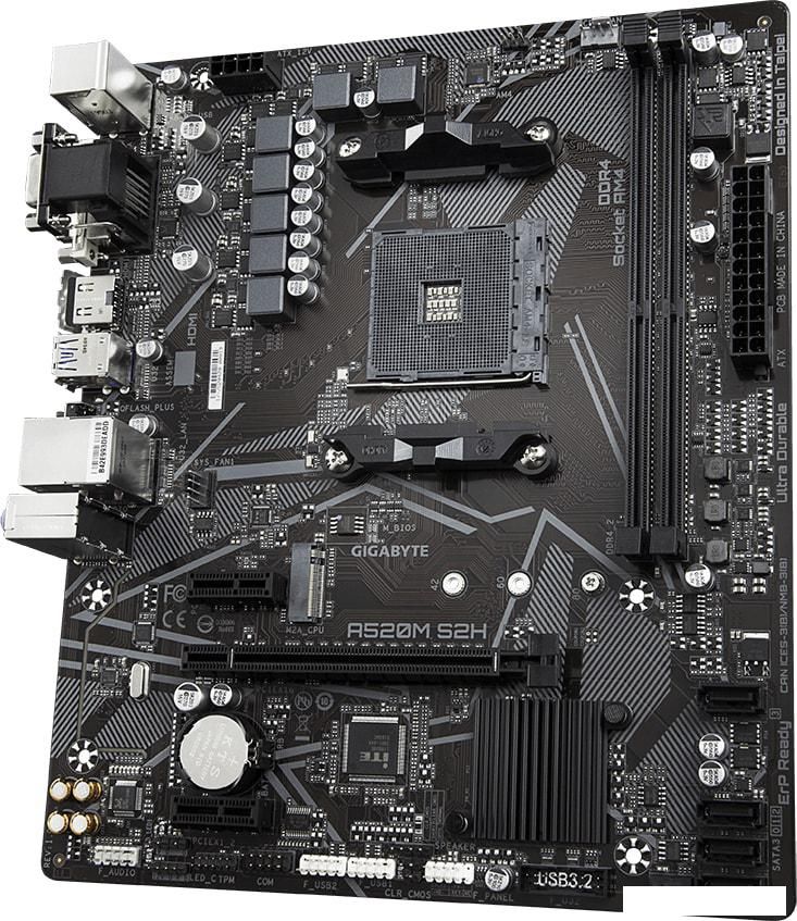 Материнская плата Gigabyte A520M S2H (rev. 1.0)