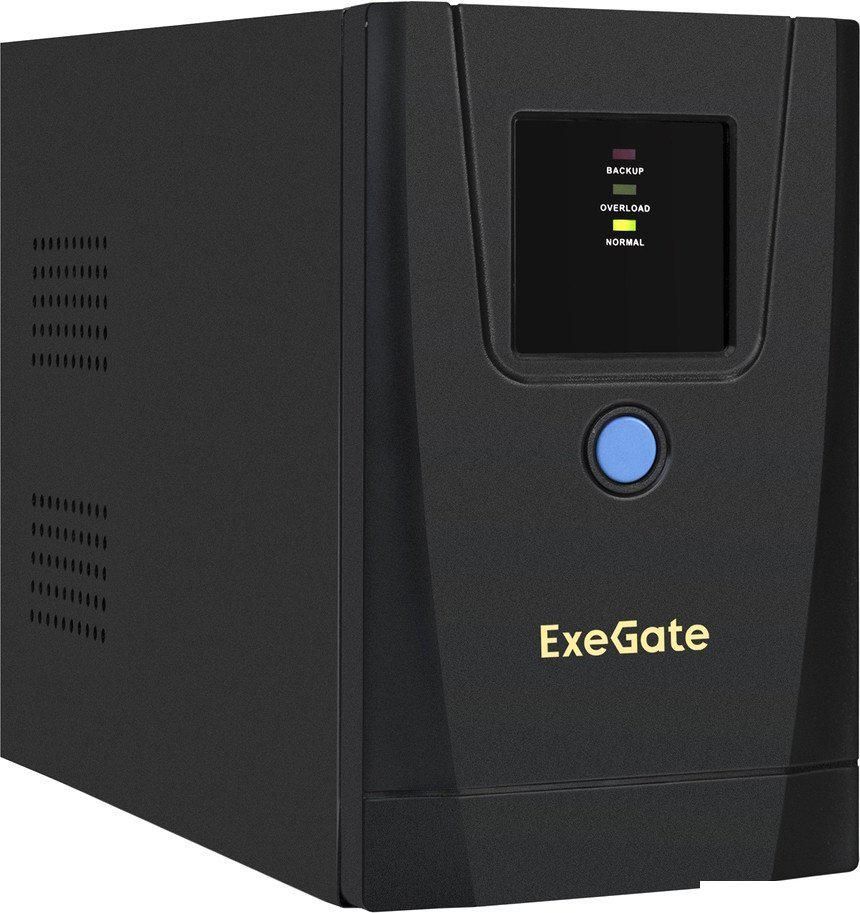 Источник бесперебойного питания ExeGate SpecialPro UNB-900.LED.AVR.1SH.2C13.RJ.USB EX292778RUS