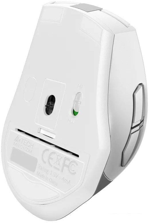 Мышь A4Tech Fstyler FG35 (белый/серебристый)