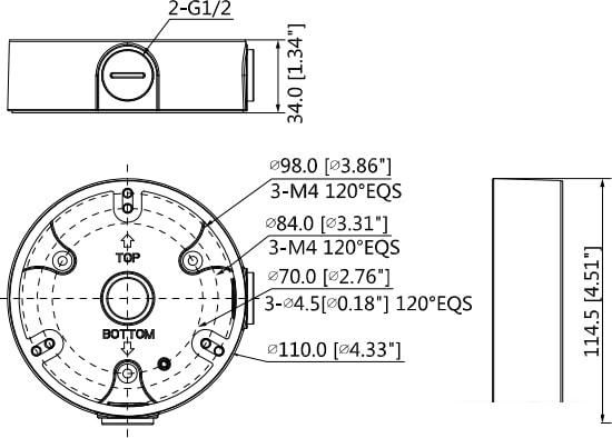 Кронштейн Dahua DH-PFA136