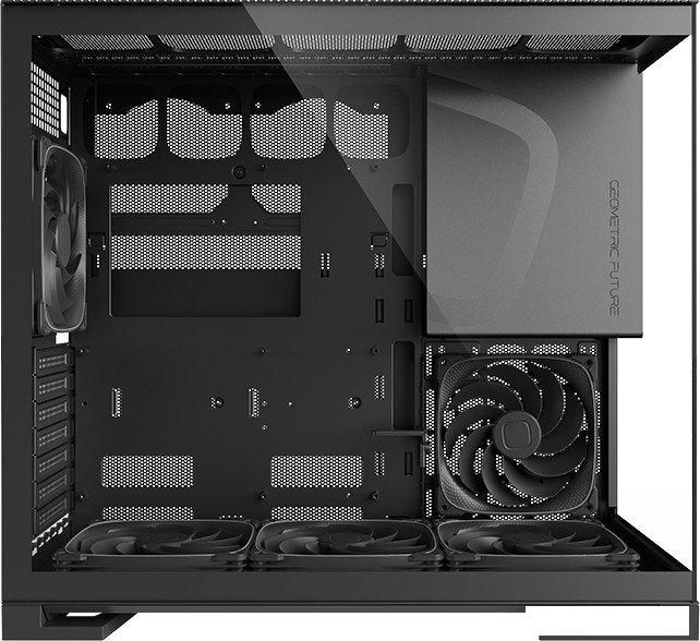 Корпус Geometric Future Model 5 5FAN (черный/серый)