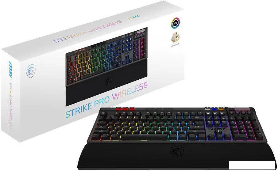 Клавиатура MSI Strike Pro Wireless