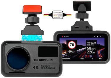 Видеорегистратор-GPS информатор (2в1) TrendVision TDR-725 Real 4K Max