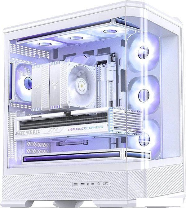 Корпус Jonsbo D400 (белый)