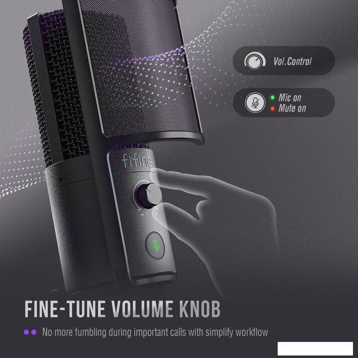 Проводной микрофон FIFINE K669 PRO1