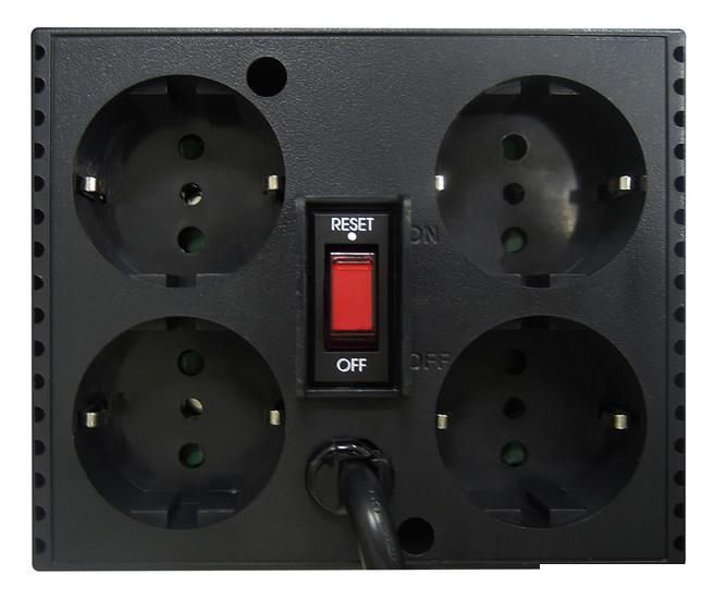 Стабилизатор напряжения Powercom TCA-2000 (черный)