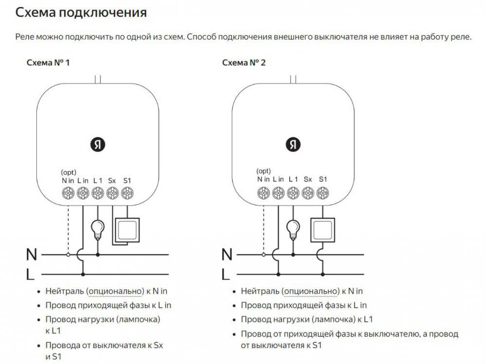 Реле Яндекс YNDX-00537 одноканальное