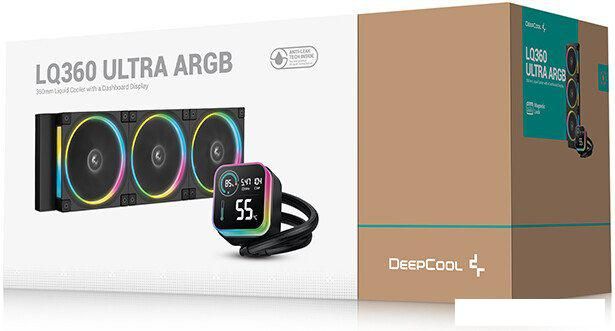 Система жидкостного охлаждения для процессора DeepCool LQ360 Ultra ARGB R-LQ360-BKASMC-G-1