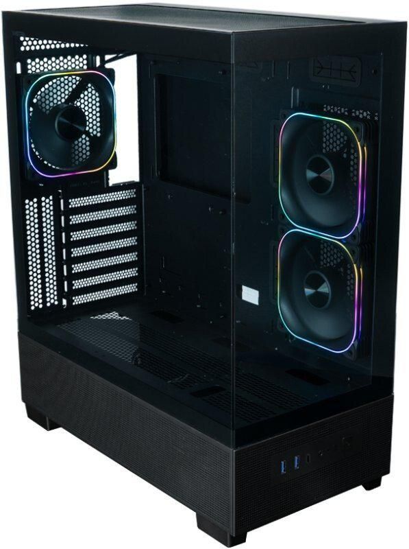 Корпус XASTRA Q500 3ARGB-FG-C10-UC (черный)
