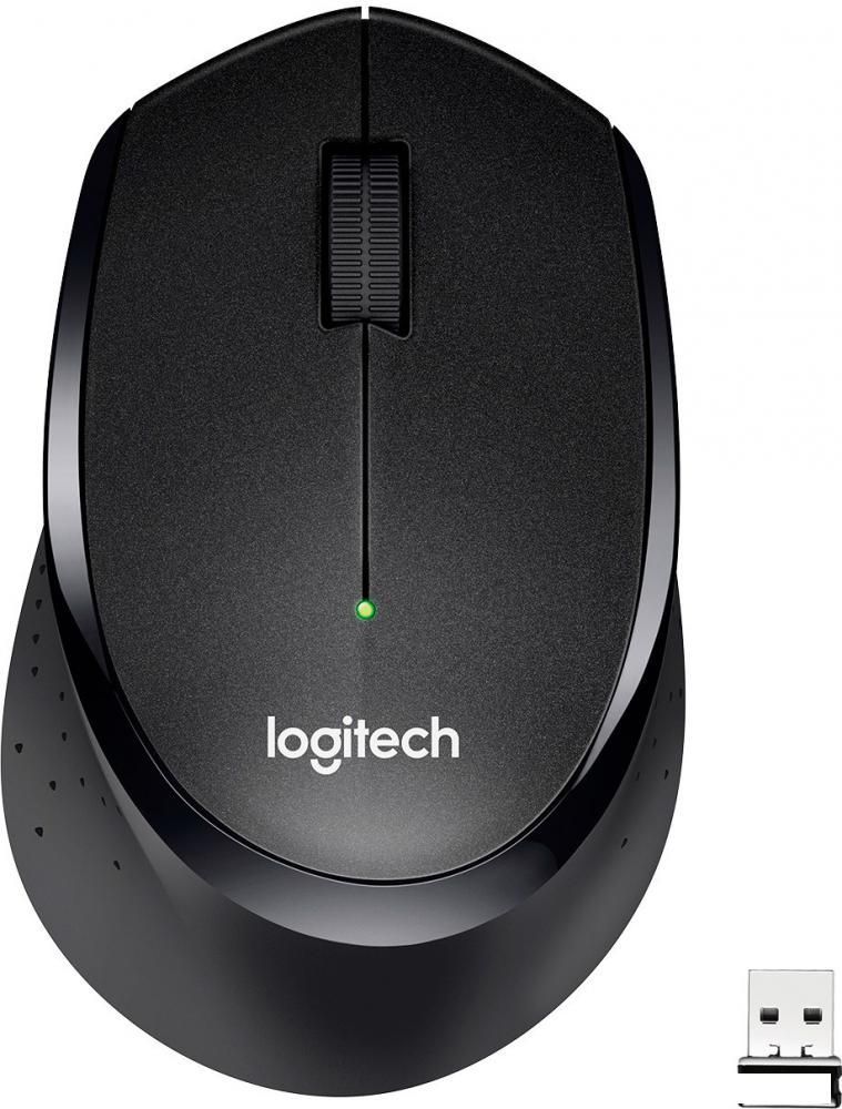 Мышь Logitech M330 Silent Plus (черный)