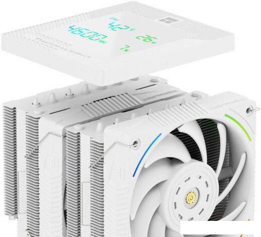 Кулер для процессора Thermalright Phantom Spirit 120 Digital SNOW (белый)
