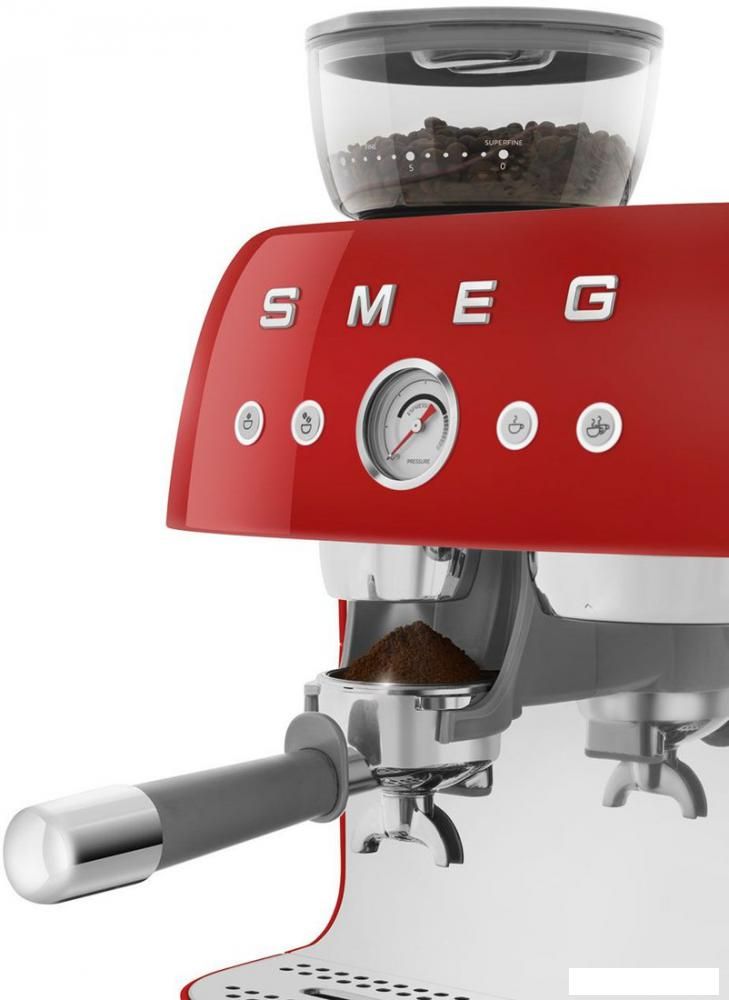 Рожковая кофеварка Smeg EGF03RDEU