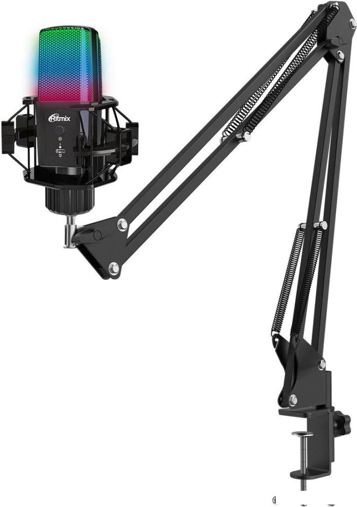 Проводной микрофон Ritmix RDM-270 (черный)