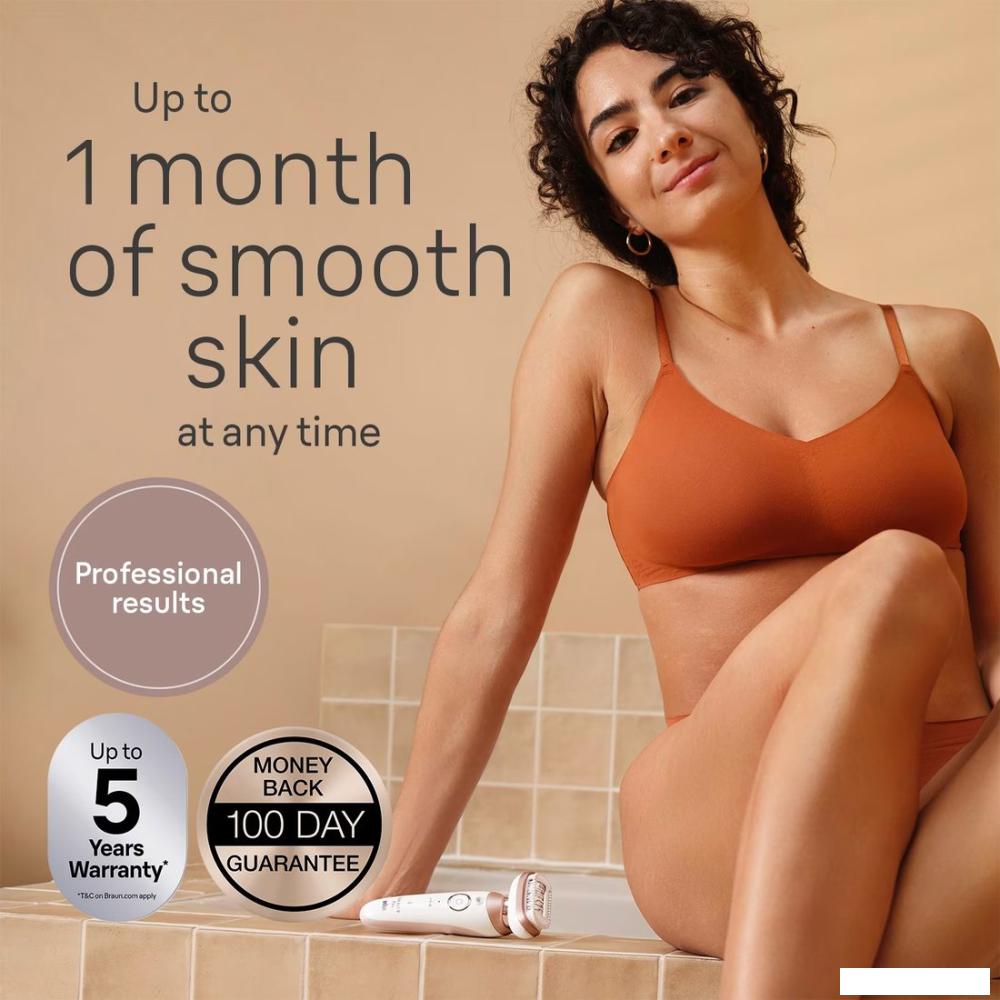 Эпилятор Braun Silk-epil 9 Flex 9-030 3D Wet &amp; Dry
